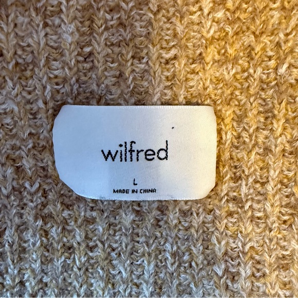 Aritzia Wilfred Montpellier Sweater Dress - Camel - Picture 8 of 11